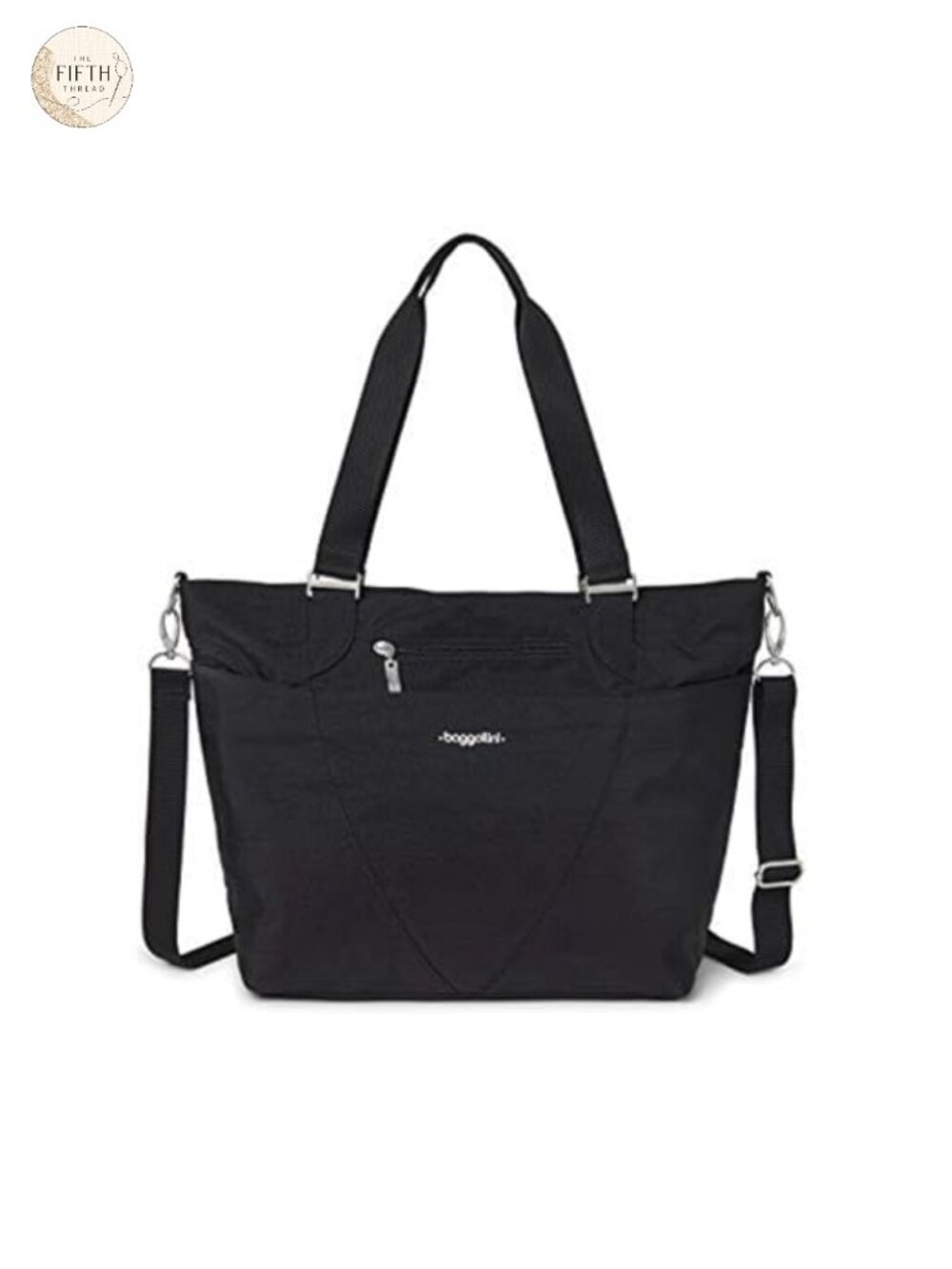 Water Resistant Machine Washable Nylon Laptop Tote Carry On Travel Bag
